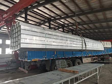 內(nèi)蒙用戶采購(gòu)津雙達(dá)彩鋼雨水管